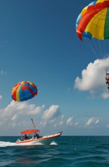 Parasailing in Andaman